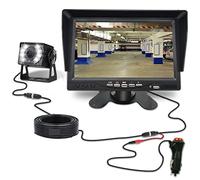 Camera di backup del camion for Ahd. Display della vista posteriore veicolo impermeabile visione notturna for il for/rimorchio dei pickup rv Installazione facile(6)