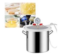 Camera di degassaggio sotto vuoto del laboratorio - barilotto antischiuma dell'acciaio inossidabile per la colla di cristallo e il degasaggio liquido