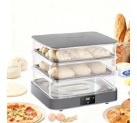 Camera Di Lievitazione Elettrica 40L Con Timer 1-24 Ore, Controllo Preciso Temperatura E Umidità, Lievitatore Multifunzione Per Pane Pizza Yogurt Vino Di Riso Cucina Casa