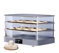 Camera di Lievitazione per Pane Camera di Lievitazione per Impasti Temperatura Regolabile 20-45 ℃ Macchina per la Fermentazione del Pane Controllo Automatico Dell'umidità