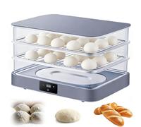 Camera di Lievitazione per Pane Versatile on Controllo Preciso della Temperatura Camera di Lievitazione per Pane da 40 Litri per Cottura, Fermentazione