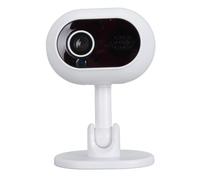 Camera di Monitoraggio WiFi, Casa -Visione Notturna della Telecamera di Monitoraggio 120 Gradi -angolare Conversazione Percorsi 2 per le Registrazioni della Conferenza (WHITE)