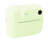 Camera di Stampa Istantanea per Bambini, 48 MP 1080p HD 6x Zoom Kids Digital Camera per 3 4 5 6 7 8 9 Girl Boys a 10 Anni, Stampe Fai -da -te in Bianco e Nero (GREEN)