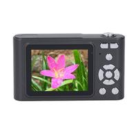 Camera Digitale 48MP 1080p 16x Zoom Fun Filter Motion Retection Anti Shake per Tutte le età ABS Portatile Light/Black (BLACK)