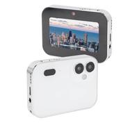 Camera Digitale 4K da 64 MP, Telecamera Vlog Touch Screen per YouTube con Flash, Batteria da 3600 MAh, 3 Obiettivi