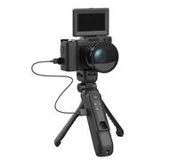 Camera digitale 4K, fotocamera vlogging 4K Travel Vlogging Digital Camera | Gira touch screen, videogioco anti-shake, telecomando, apparecchiatura di streaming live