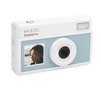 Camera Digitale 4K per Fotografia, FHD Autofocus 68mp da Viaggio Compatto Vlogging Camera, Camara Vlogging Portatile con Zoom 18x, Anti -shake, Filtri Multipli (Verde chiaro e