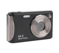 Camera Digitale 4K per Fotografia, Fotocamera da Vlogging da 64 MP con Schermata da 2,4 ", Punto Automatico Zoom Digitale 18x e Spara Camara per Principianti