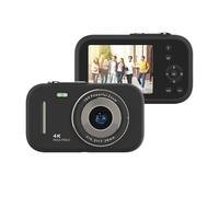 Camera Digitale 4k Portable Videocamera Digitale Digital Camera Da 48 Mp Da 2,8 Pollici Schermo 16x Zoom Incorporato Batteria Gift Natalizi Per Adolescenti Per Studenti Amici (Nero)