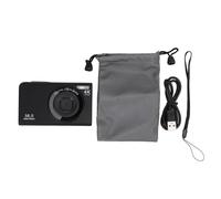 Camera digitale 56MP 4K AutoFocus 16x Zoom digitale Prevenire la fotocamera da portatile a schermo da 2,4 pollici con luce di riempimento per la fotografia di di viaggio (Nero)