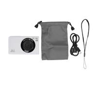 Camera digitale 56MP 4K AutoFocus 16x Zoom digitale Prevenire la fotocamera da portatile a schermo da 2,4 pollici con luce di riempimento per la fotografia di di viaggio (Bianco)