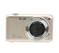 Camera Digitale 58MP 4K HD 16x Zoom Macro Timed Fotography Camera per Varie Scene (GOLD)