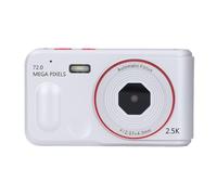 Camera Digitale 72MP 2,5K 16x Zoom Focus Auto Focus Anti Shake da 2,4 Pollici Schema Portatile per Bambini per Bambini Vlogging (SILVER)