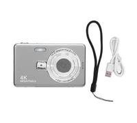 Camera Digitale Compatta, Registrazione Video 4K, Telecamera Compatta retrò per Bambini, Principianti, Adolescenti, Immagini da 50 MP, Zoom 16x, Punto Schermo a Colori e (32GB)