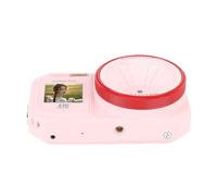Camera Digitale da 64 MP per Fotografia da 2,8 Pollici Schermo HD 18x Zoom Selfie a Doppio Schermo con Video Wifi 4K Autofocus per la Scuola di Viaggio (PINK)