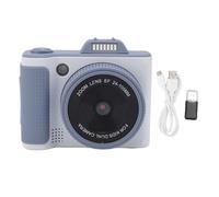 Camera Digitale da 66 MP 2,5k 16x Zoom Zoom 180 ° Schermo Selfie con la Luce di Riempimento a LED per la Fotografia di Viaggio (Scheda di memoria 32G)