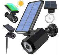 Camera e lampada finta a LED solare con movimento e sensore del crepuscolo
