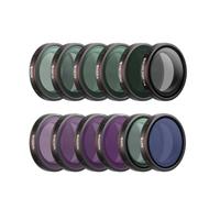 Camera Filter， Kit filtri, 12 confezioni con filtri ND,ND/PL,CPL,ND1000,LPR e Glow Mist 1/4 progettati, compatibili con DJI Osmo Nano ，parts