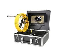 Camera fognaria con videocamera for ispezione for tubi da 9 pollici 20/30/40m, wireless WiFi DVR HD1000TVL Schema di endoscopio industriale for drenaggio del gasdotto fognario per Fognature(40 m)