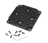 Camera Formaggio Piastra di Montaggio Piastra Superiore Stabilizzatore 75mm VESA Mount Scheda di Estensione per il Monitoraggio Regolabile VESA