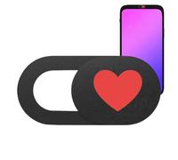 Camera Lens Cover Privacy - ABS 18.5x9x0.7mm | Slide Anti-Peeping Camera Cover, Exquisite Pattern Lens Protector For Laptop, PC, Tablet, Cell Phone | For Privacy Security Use