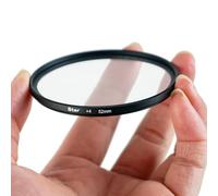 Camera Lens Filter, 52mm Photography Glass, 0.16 Inch Threaded Mount Accessory, Portable Photo Enhancement Tool for Night Scenery Videographers Travel Bloggers Film Students