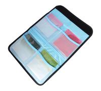 Camera Lens Filter Case - Canvas Photography Lens Filter Pouch | Protective Liner Pockets Pouch Carry Case | Portable Storage Bag Photography Accessories For Travel Studio Videographers Hobbyist