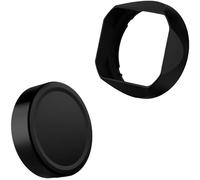 camera lens hood, Paraluce quadrato in metallo, compatibile con gli accessori della fotocamera Fujifilm GFX100RF Baionetta nera LH-GFXRF-IIB+Cap-GFXRF-II,for parts