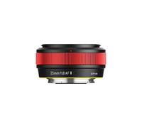 camera lens, Obiettivi for ritratti con apertura grande AF APS-C da 25 mm F1.8, compatibili con Sony E, Fuji FX30, Nikon Z, ZVE-10, A5000, A5100.(Orange,E-mount(APS-C))