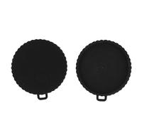 Camera Lens Protective Cover High Elasticity Durable Shockproof Anti Fall Camera Lens Cap for OSMO ACTION4 3 5Pro TPU Material 2Pcs
