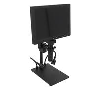 Camera microscopio industriale da 16MP, schermo LCD da 10,1â, zoom 150X, supporto in metallo