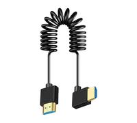 Camera Monitor Cable - 8.66 Inch Photography Cord | Electronic Component Adjustable Cable - Lightweight Spring Stretch 0,3 TB 1 m piombo per filming Indoor Outdoor Studio Use