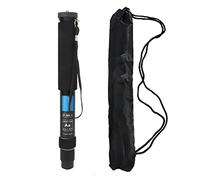 Camera Monopod Retractable For Cameras DSLRs Cell Phones SteadyShot Lightweight and Portable With Foam Sheath 8 Section 11 to 63 Inch Portable Aluminum Monopod