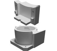 Camera Mount Adapter for Logitech C270 - Canon EF/EF-S Lens Compatible