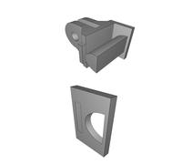 Camera Mount Bracket for Ubiquiti Frontrow Compatible with GoPro Style Systems