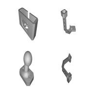 Camera Mount Compatible with TAZ 6 3D Printer - For Logitech C525/C615 Webcams