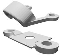 Camera Mount for AKK A5 Wolfwhoop Q2 FPV HoverBot Nano 30-Degree