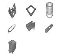 Camera Mount for Logitech BRIO 4K Viewer Kit with Macro Lens Support