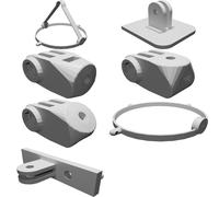 Camera Mount for Paragliding Wind Sock - Compatible with Sony AS/GoPro/Drift HD