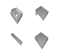 Camera Mount for Raspberry Pi for Ender 3 V2 with Adjustable Height and Tilt