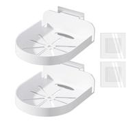 Camera Mount, Monitor Holder Support No Drill Shelf, 12x9.5x3.5cm, Security Wall Support Brackets for Bedroom, Kitchen, Living Room, Easy Installation, Sturdy Design