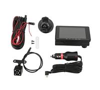 Camera per Auto 3 Vie, Visione Notturna, con GPS e Sensore di Gravità - Registrazione Ciclica Continua, Schermo IPS, Parcheggio Protetto