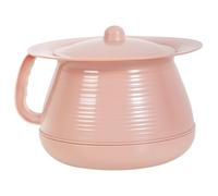 Camera Pot 1.5L Spittoon dell'orinatoio portatile con coperchio e maneggiare la padella per sputoon domestica con il cuscinetto del secchio di emergenza Dispositivo di minzione riutilizzabile per don