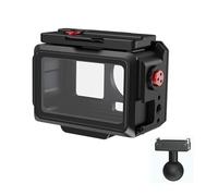 Camera protective shell, Custodia impermeabile Custodia subacquea for immersione subacquea 80M con adattatore magnetico for testa a sfera rapida, compatibile for DJI Action 5 Pro 4 3,For outdoor