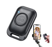Camera Remote Shutter - Phone Remote Control | 4.9cm Bluetootħ Wireless Clicker Compact Lightweight Instant Pair Stable Connection Device for Selfie Tripod Video Recording Travel Use