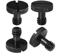 Camera Screw LUORNG 4PCS 1/4 vite scanalata per fotocamera treppiede piastra a sgancio rapido