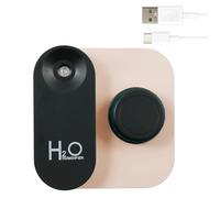 Camera-Shaped Water Bottle Umidifier, Quiet Mist Maker with Auto ShutOff, 200 ml Ricaricabile Travel Umidifier with 2 Mist Mode for Bedroom, Car, Home, Indoor, or Nightstand, 3,94 x 1,38 pollici