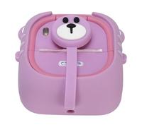 Camera Stampa Digitale da 48 MP, Display da 2,4 Pollici 1080p Videogiochi Lunga Durata con una Lente Rotante a 180 ° per Adolescenti per Bambini delle Scuole Domestiche (PURPLE)