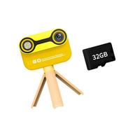 Camera Subacquea Subacquea Per Bambini 2600 W Registrazione 2K Registrazione Da 32 GB Resistenza Alla Profondità Di 3 Metri 10x Sicurezza Zoom Della Sicurezza Per Bambini