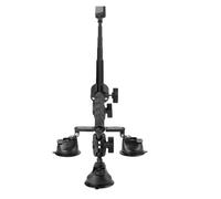 Camera Suction Cup Mount, Kit di montaggio a ventosa for auto con adattatore for testa a sfera invisibile for selfie stick, compatibile con la fotocamera Action Insta360 X4 X3,parts